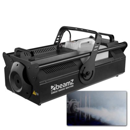 BeamZ Retourdeal - BeamZ S3500 rookmachine 3500W, DMX en draadloze