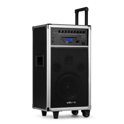 Vonyx Retourdeal - Vonyx ST100 mobiele geluidsinstallatie met o.a. Bluetooth