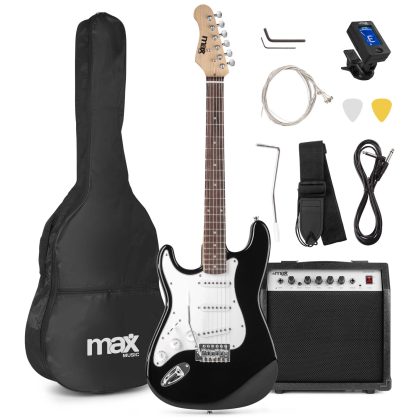 MAX Retourdeal - MAX GigKit elektrische gitaar voor linkshandigen -