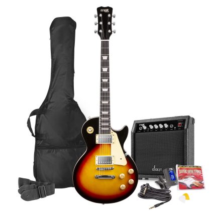 Max Gigkit SC Elektrische gitaar 4/4 - complete set met 40 Watt