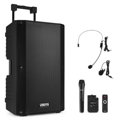 Vonyx Retourdeal - Vonyx VSA700-BP portable speaker met Bluetooth en