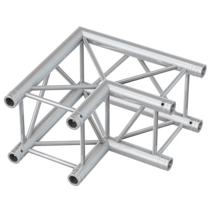 BeamZ Professional BeamZ Truss P30-C21 vierkante truss 90° 2-weg hoek