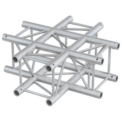 BeamZ Professional BeamZ Truss P30-C41 vierkante truss 4-weg kruis