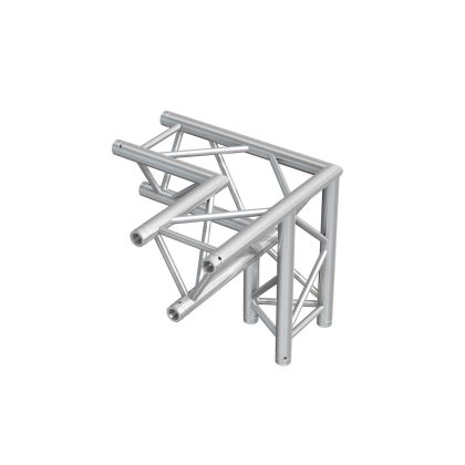 BeamZ Professional BeamZ Truss P33-C33 driehoek truss 90° 3-weg hoek - Apex down right