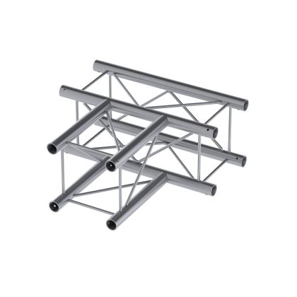 BeamZ Professional BeamZ Deco Truss P24-T35 vierkante truss T-stuk 3-weg