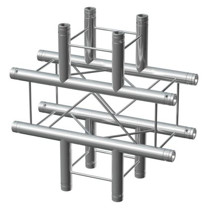 BeamZ Professional BeamZ Deco Truss P24-C41 vierkante truss 4-weg kruis