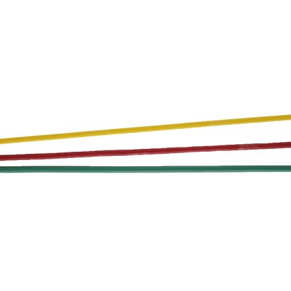 Theraband set tubing 1,5 m licht - geel, rood, groen