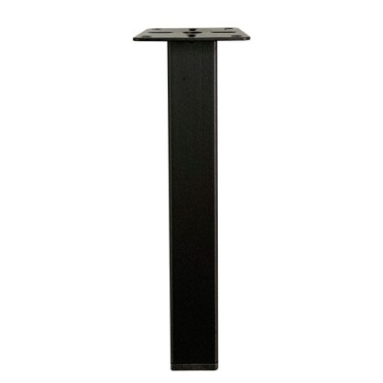 Furniture Legs Europe Stalen meubelpoot zwart vierkant 2,5 bij 2,5 cm en hoogte 20 cm (2,5 x 2,5 cm)