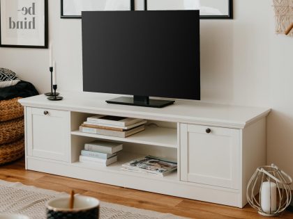 Mobistoxx Tv-meubel LANDO 2 deuren wit