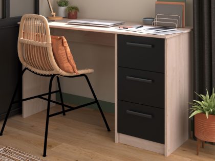 Mobistoxx Bureau INFINITY 3 lades brooklyn eik