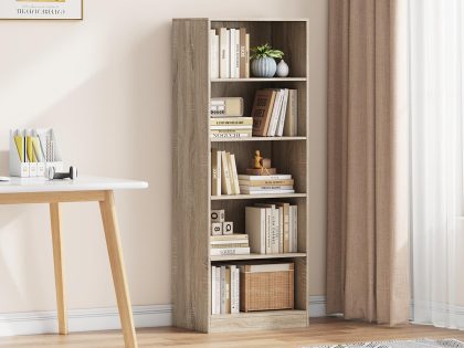 Mobistoxx Bibliotheek ESPACITO 5 vakken sonoma (breedte: 55 cm)