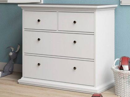 Mobistoxx Dressoir PARISA 4 lades wit
