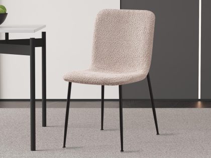Mobistoxx Stoel ALIBABA bouclé stof beige