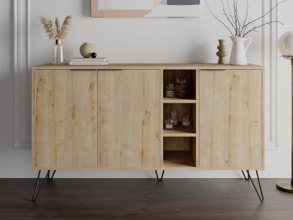 Mobistoxx Dressoir CLARO 3 deuren eik