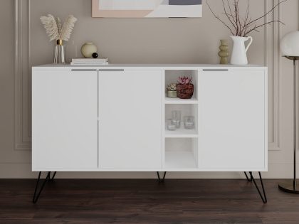 Mobistoxx Dressoir CLARO 3 deuren wit