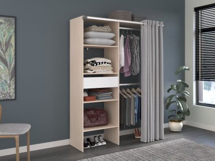 Mobistoxx Dressing BALINE 144 cm acacia licht/grijs
