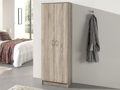 Mobistoxx Kast RAYMOON 2 deuren 60 cm (linnenkast) sonoma