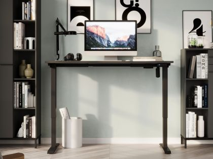 Mobistoxx Elektrisch verstelbaar bureau POLYGON 120 cm grafiet