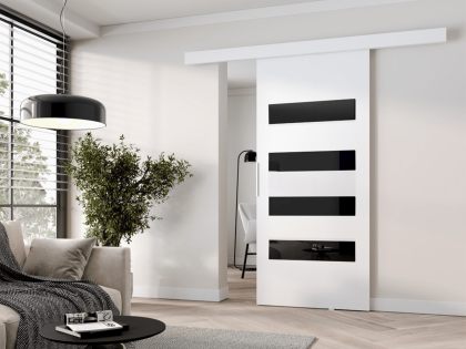 Mobistoxx Schuifdeur CLAUDINE 76 cm wit