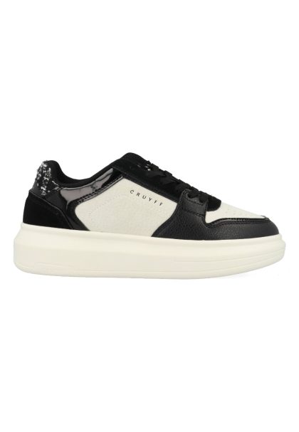 Cruyff Tennis Court CC244860-951 Zwart / Wit maat