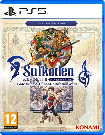 Konami Suikoden I & II HD Remaster - Gate Rune and Dunan Unification Wars Day One Edition