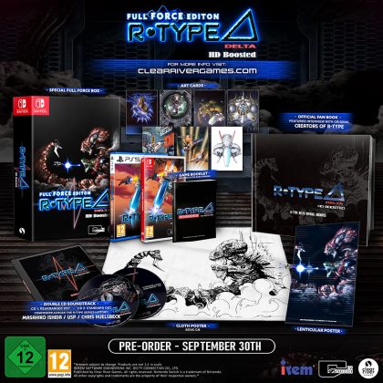 Clear River Games R-Type Delta HD Boosted - Full Force Edition