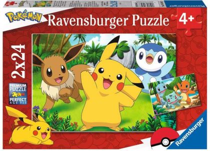 Ravensburger Pokemon - Pikachu and Pals Puzzle (2x24 pcs)