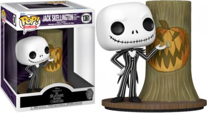 Funko Disney Nightmare Before Christmas Deluxe Funko Pop Vinyl: Jack Skellington with Halloween Door