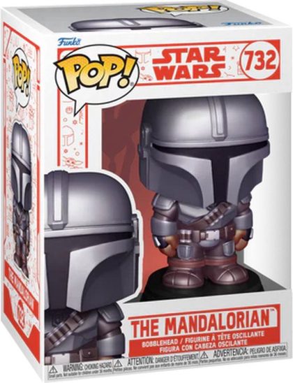 Funko Star Wars The Mandalorian Holiday Funko Pop Vinyl: The Mandalorian