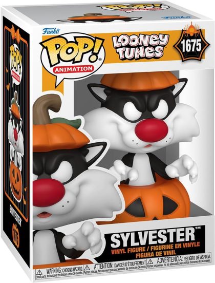 Funko Looney Tunes Halloween Funko Pop Vinyl: Sylvester with Pumpkin
