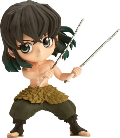 Banpresto Demon Slayer Kimetsu no Yaiba Qposket - Inosuke Hashibira Battle Stance (Ver. B)