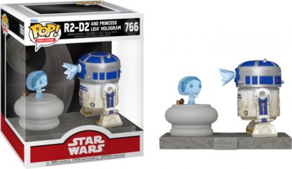 Funko Star Wars Funko POP Vinyl Deluxe: R2-D2 with Leia