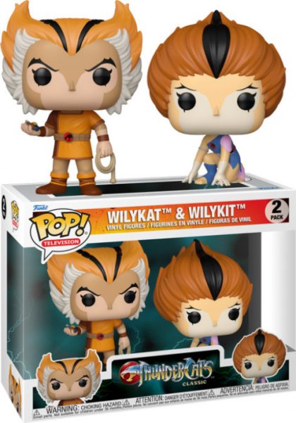 Funko Thundercats Funko Pop Vinyl: Wilykat & Wilykit 2-Pack