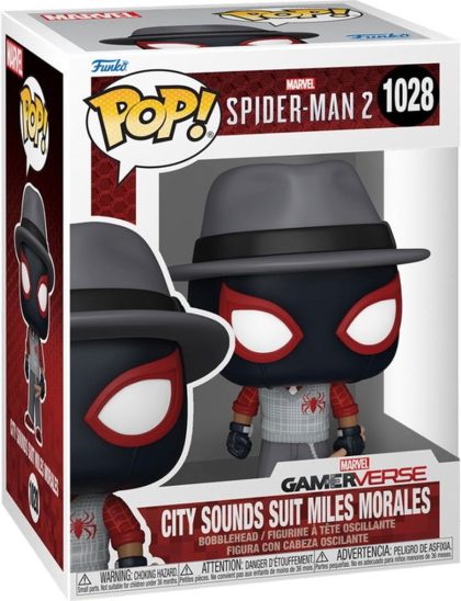 Funko Spider-Man 2 Funko Pop Vinyl: City Sounds Suit Miles Morales