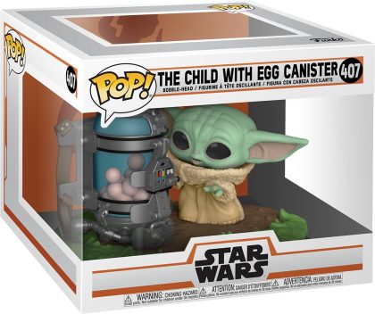 Funko Star Wars the Mandalorian Pop Viny: The Child with Egg Cannister