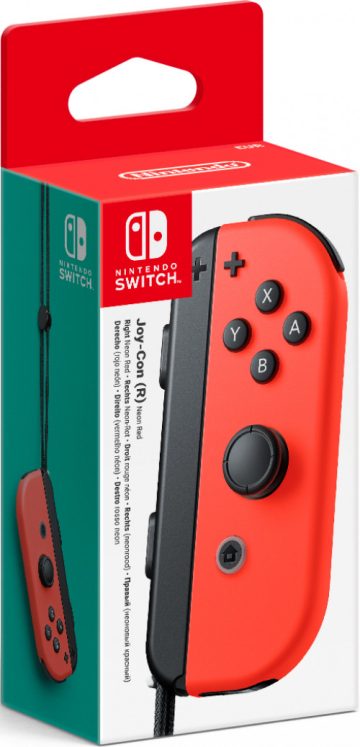 Nintendo Switch Joy-Con Controller Right (Neon Red)