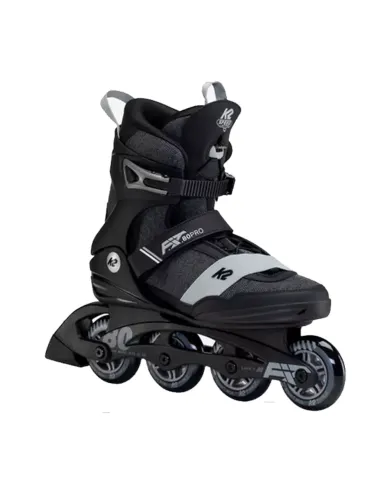 K2 F.i.t. 80 Pro Inline Skate Zwart Grijs Zwart / Grijs 09.5 / 42.5