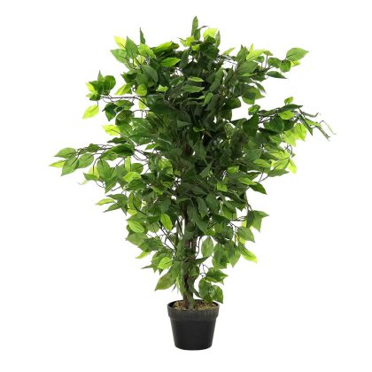 ITEM international Kunstplant Ficus in bloempot - Groen - 50 x 90 cm