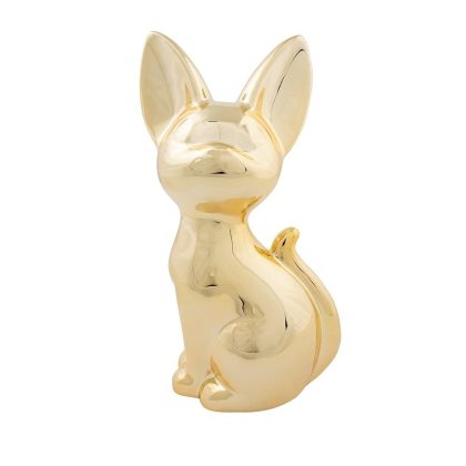 Merkloos Dieren spaarpot gouden Siamese kat/poes 21 cn