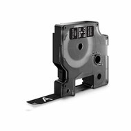 Dymo Huismerk DYMO D1 45021/S0720610 Labeltape 12mm Wit op Zwart