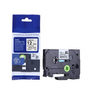 Brother Huismerk Brother TZe-231 Labeltape 12mm Zwart op Wit
