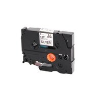 Brother Huismerk Brother TZe-325 Labeltape 9mm Wit op Zwart