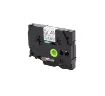 Brother Huismerk Brother TZe-131 Labeltape 12mm Zwart op Transparant