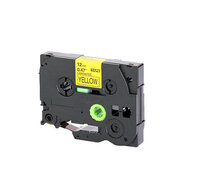 Brother Huismerk Brother TZe-631 Labeltape 12mm Zwart op Geel
