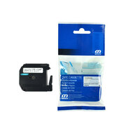 Brother Huismerk Brother M-K231 Labeltape 12mm Zwart op Wit