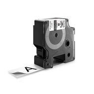 Dymo Huismerk DYMO Rhino 1805430 Labeltape 24mm Zwart op Wit