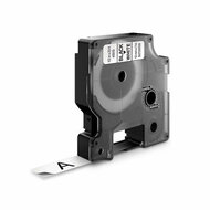 Dymo Huismerk DYMO D1 45013/S0720530 Labeltape 12mm Zwart op Wit