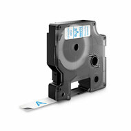Dymo Huismerk DYMO D1 45014/S0720540 Labeltape 12mm Blauw op Wit