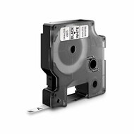 Dymo Huismerk DYMO D1 43613/S0720780 Labeltape 6mm Zwart op Wit