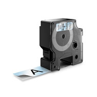 Dymo Huismerk DYMO D1 53710/S0720920 Labeltape 24mm Zwart op Transparant